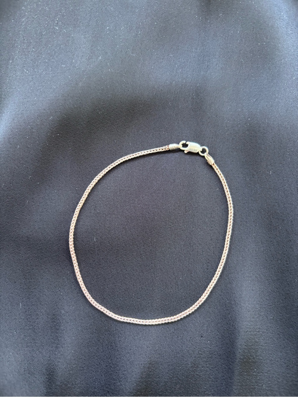 Rose Gold-Plated Sterling Silver Bracelet made in Italy